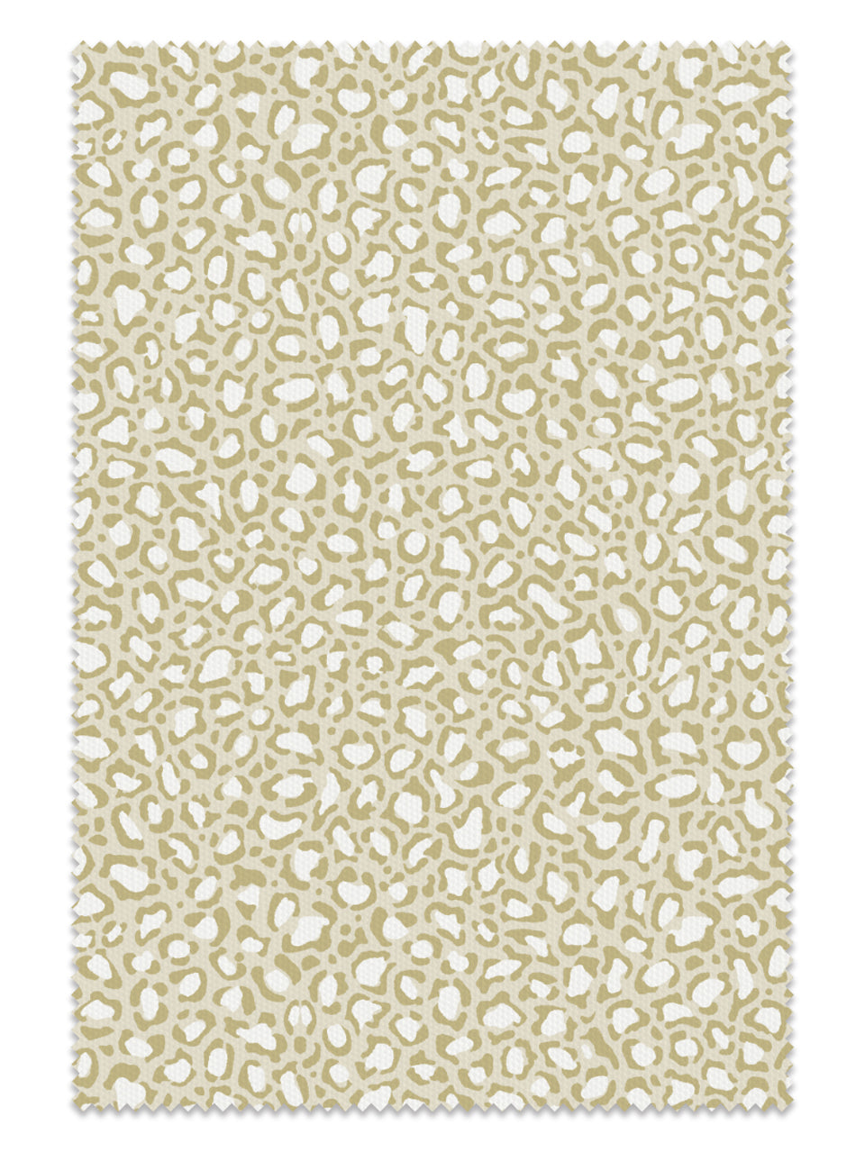 Leopard - Bone Linen