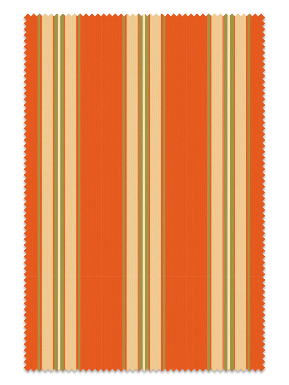 Promenade Stripe Fabric - Barley Sugar