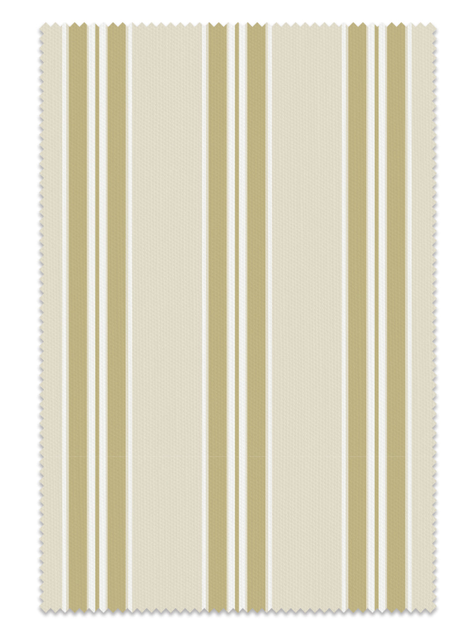 Promenade Stripe Fabric - Coconut Mushroom