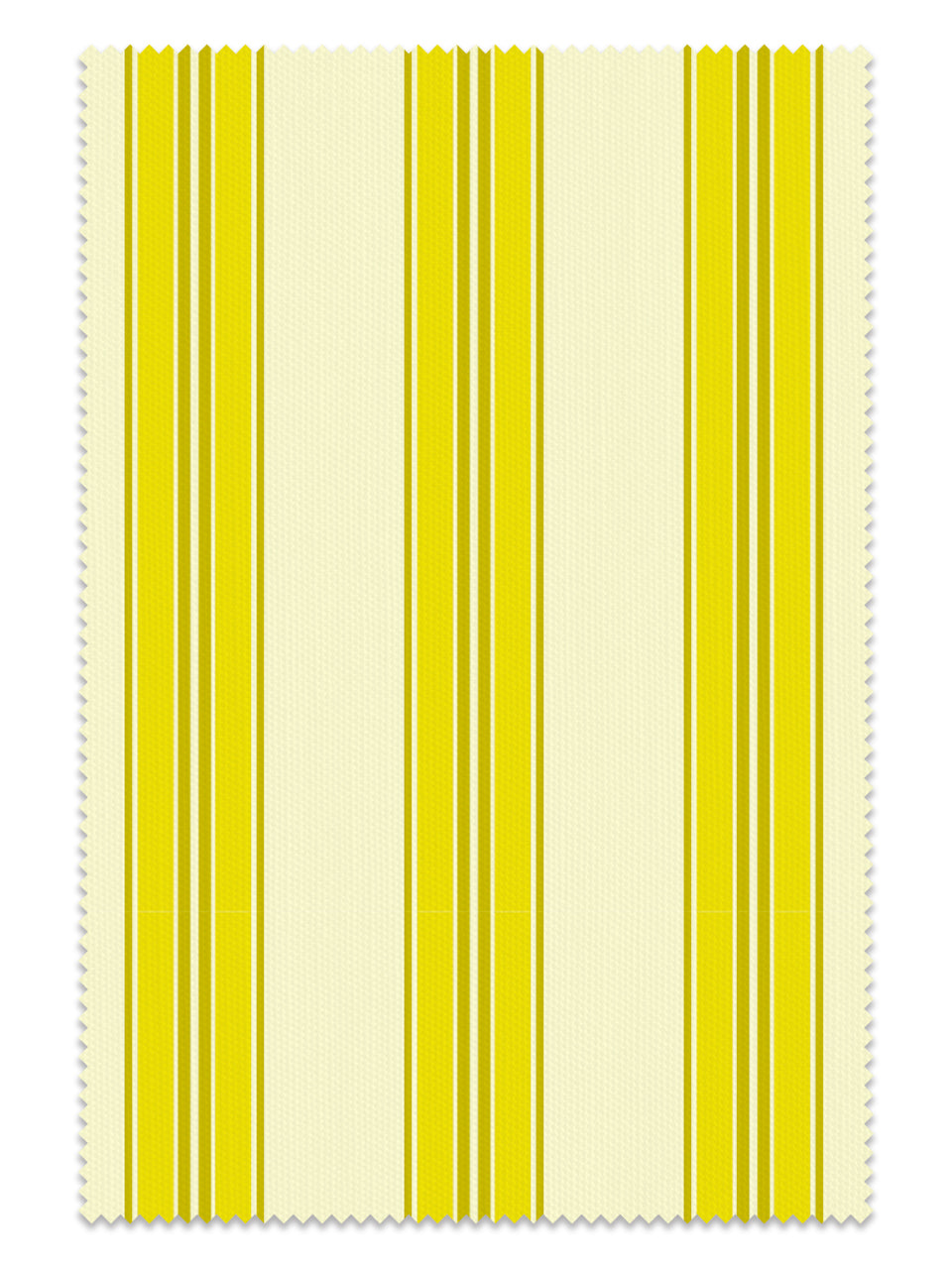 Promenade Stripe Fabric - Lemon Lick